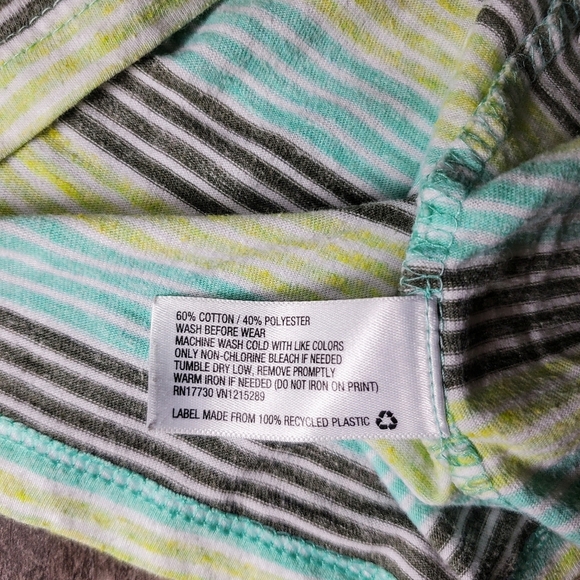 Cat & Jack 2 Pc Striped Short Sleeve Pocket T-Shirt Bundle Boys Size XS 4/5 EUC - Picture 6 of 13